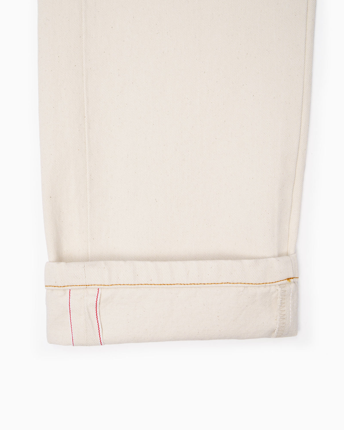 Pantaloni Fatigue - Denim Ecrù Cimosato